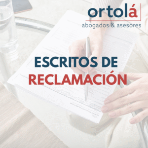 Escritos de reclamacion